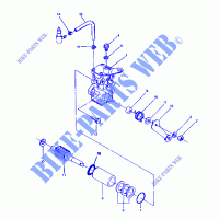 OIL PUMP ASSEMBLY TRAIL BOSS   UPDATE (4919771977035A) for Polaris TRAIL BOSS 250 1991