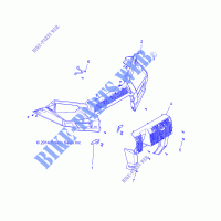 BUMPER   D151LPD1AJ/1M/2M (49BRUTUSBUMPER15LM) for Polaris BRUTUS HD PTO 2015