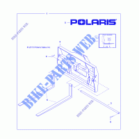 PALLET FORKS   D151M/2MPD1AJ FRK (49BRUTUSFORK6638) for Polaris BRUTUS 2015