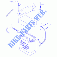 BATTERY BOX   W005197D (4955815581B010) for Polaris VIRAGE  2000