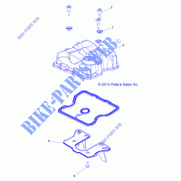 ENGINE, VALVE COVER   A15SEA32HA (49ATVVALVE14SP325) for Polaris SPORTSMAN ETX EFI MD 2015