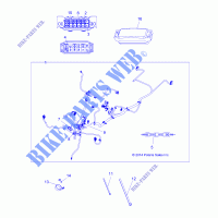 MAIN WIRE HARNESS   A15SEA32HA (49ATVHARNESS15SPETX) for Polaris SPORTSMAN ETX EFI MD 2015