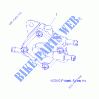 ENGINE, FUEL PUMP   A14MB46TH (49ATVFUELPUMP11SP500) for Polaris HAWKEYE 400 HO 2X4 HD 2014