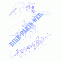 ENGINE, STARTING MOTOR   R141D9JDA/2D9JDA (49RGRSTARTINGMTR11DCREW) for Polaris RANGER 900 DIESEL HST / DELUXE 2014