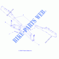 GUN BOOT   R11TH76AB/ABC/TY76AB (49RGRGUN BOOT077004X4) for Polaris RANGER 4X4 800 EFI ALL OPTIONS 2011