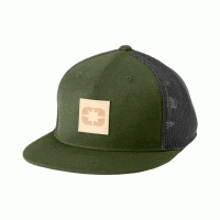 Leather cap, cypress-Polaris